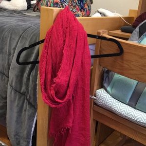 Red Cotton On Scarf
